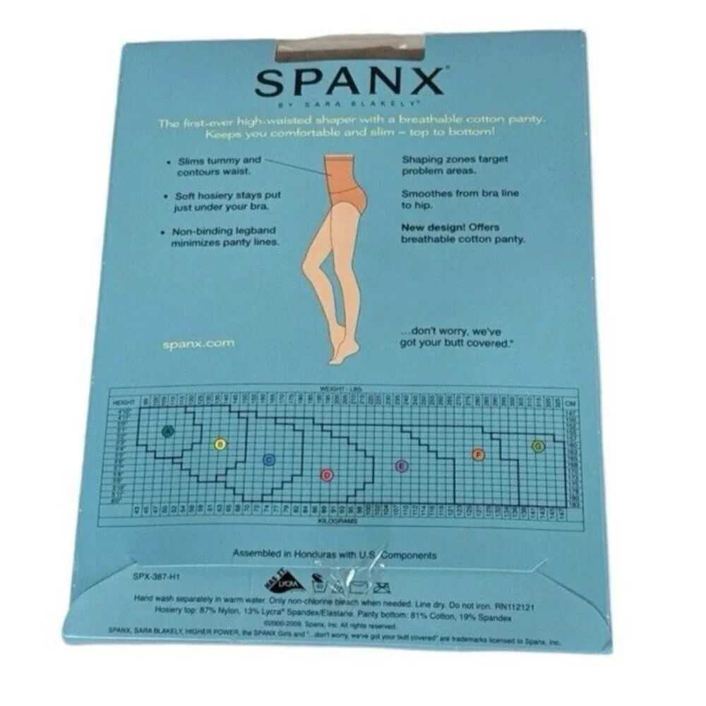 Spanx Higher Power Brief High Waisted Panty‎ Size A Coco 8520